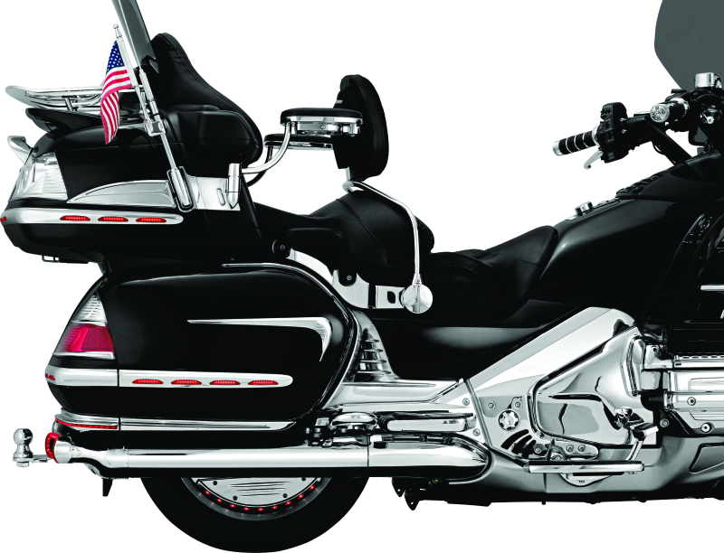 Kuryakyn 3913 - KUR3913 - Kuryakyn Louvered Battery Box Cover 01-10 GL1800 Chrome - Shipped in Europe - Tuningsupply.com