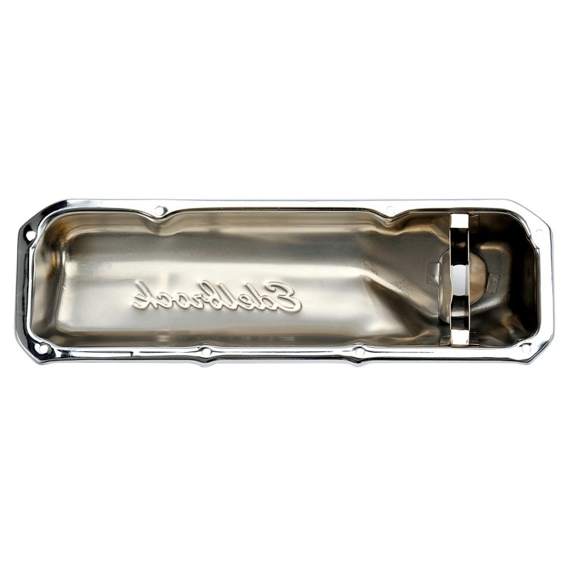 Edelbrock 4461 - EDE4461 - Edelbrock Valve Cover Signature Series Ford 351M-400-351C CI V8 Chrome - Shipped in Europe - Tuningsupply.com