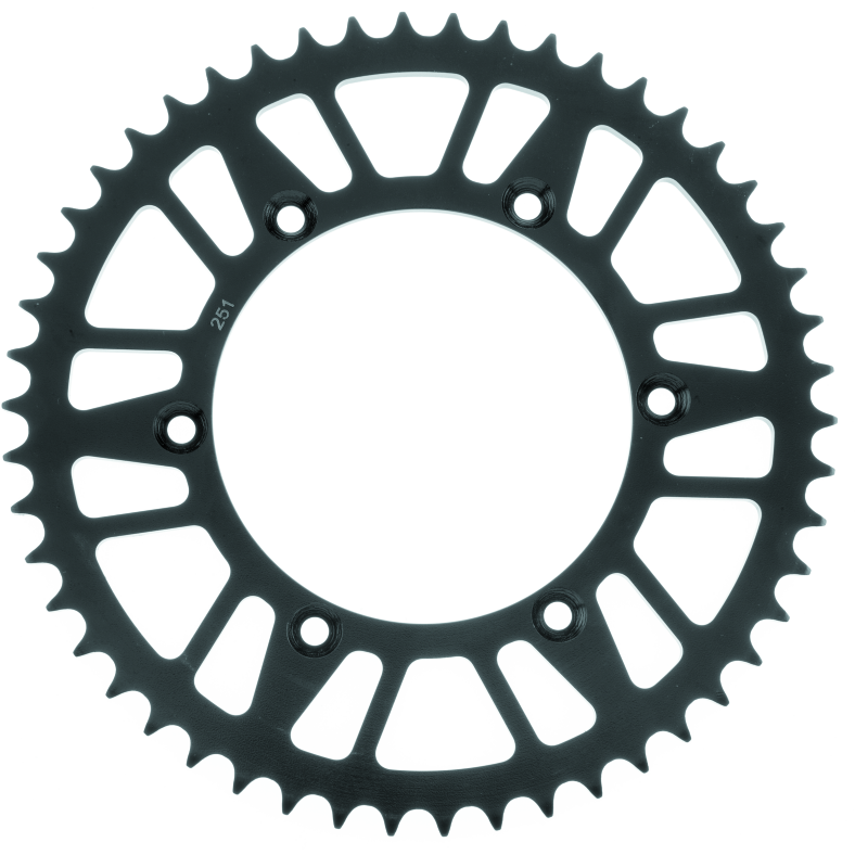 BikeMaster 965123 - BKM965123 - BikeMaster Honda Yamaha Rear Steel Sprocket 520 50T - Black - Shipped in Europe - Tuningsupply.com