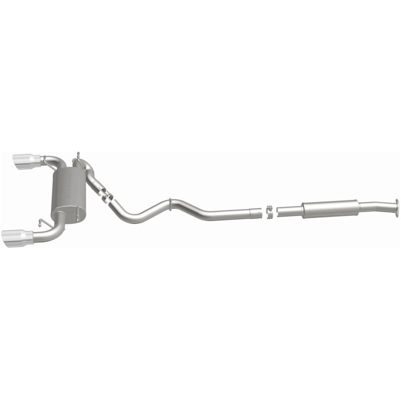Magnaflow 15157 - MAG15157 - MagnaFlow 13 Scion FR-S / 13 Subaru BRZ Dual Split Rear Exit Stainless Cat Back Performance Exhaust - Shipped in Europe - Tuningsupply.com