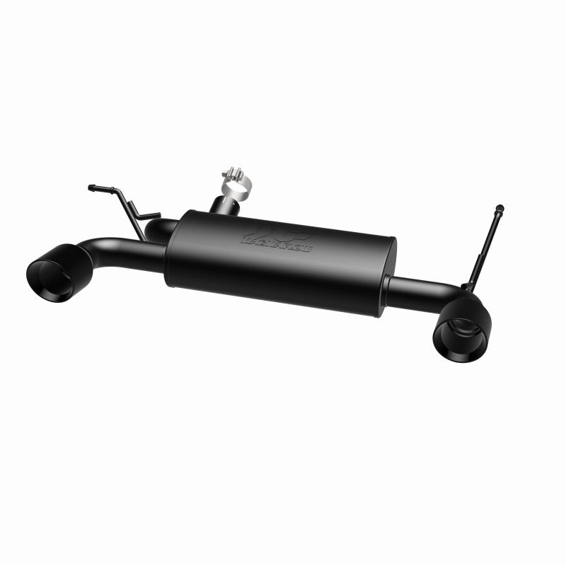 Magnaflow 15160 - MAG15160 - MagnaFlow 07-17 Jeep Wrangler JK 3.8/3.6L Dual Split Rear Exit Black Axle-Back Exhaust - Shipped in Europe - Tuningsupply.com