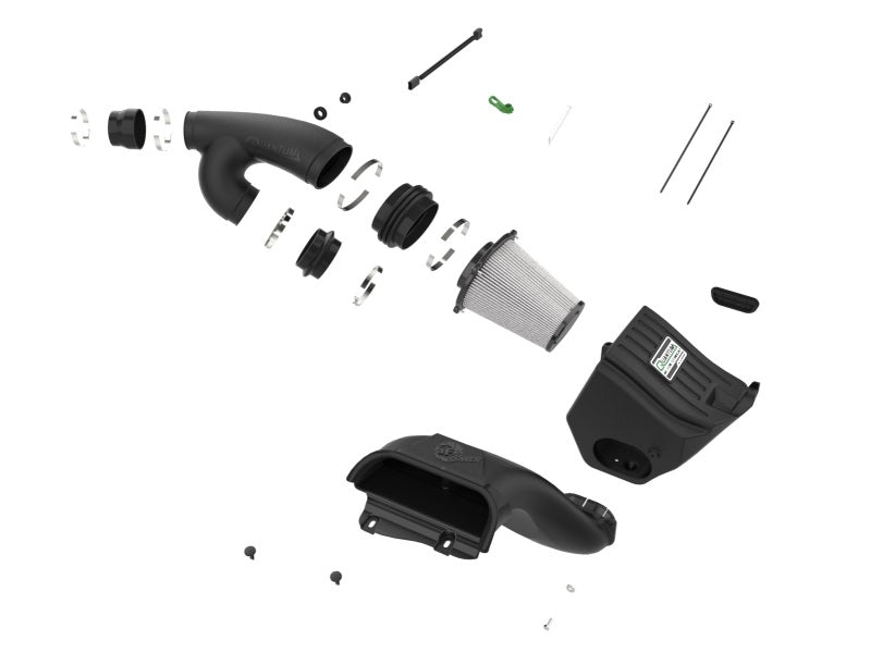 aFe 53-10033D - AFE53-10033D - aFe 15-24 Ford F-150 EcoBoost V6 2.7L/3.5L (tt) Quantum Cold Air Intake System w/ Pro DRY S Filter - Shipped in Europe - Tuningsupply.com