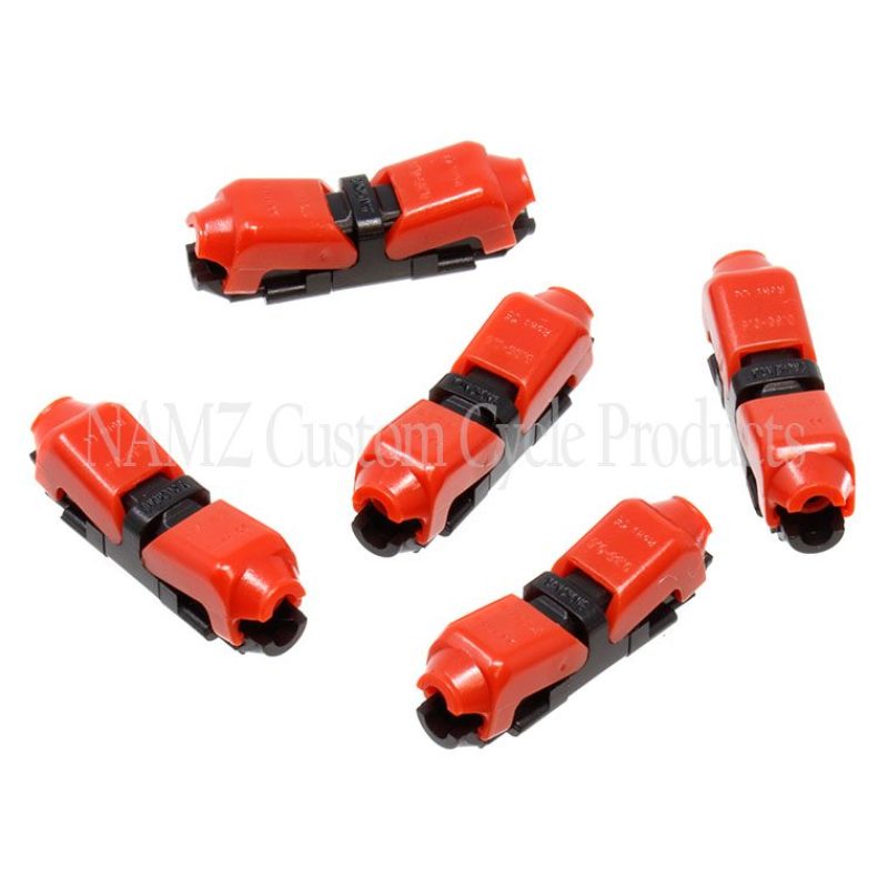 NAMZ NLS-S11 - NAMNLS-S11 - NAMZ Lightning Splice Kit H-Connection 18-22g 1-Wire to 1-Wire (5 Pack) - Shipped in Europe - Tuningsupply.com