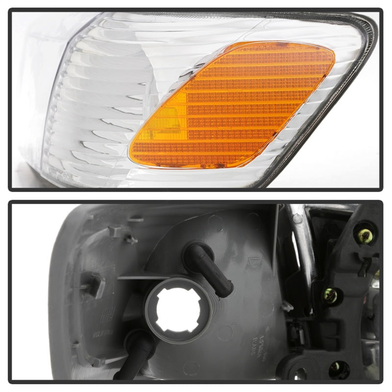 SPYDER 9042812 - SPY9042812 - xTune 00-01 Toyota Camry 4pc OEM Style Headlights w/Corner Lights - Chrome (HD-JH-TCAM00-SET-C) - Shipped in Europe - Tuningsupply.com