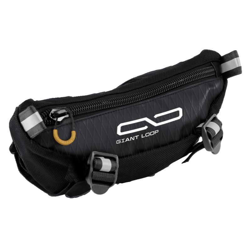 Giant Loop ZHB25-B - GIAZHB25-B - Giant Loop Zigzag Handlebar Bag 1.5L - Black - Shipped in Europe - Tuningsupply.com