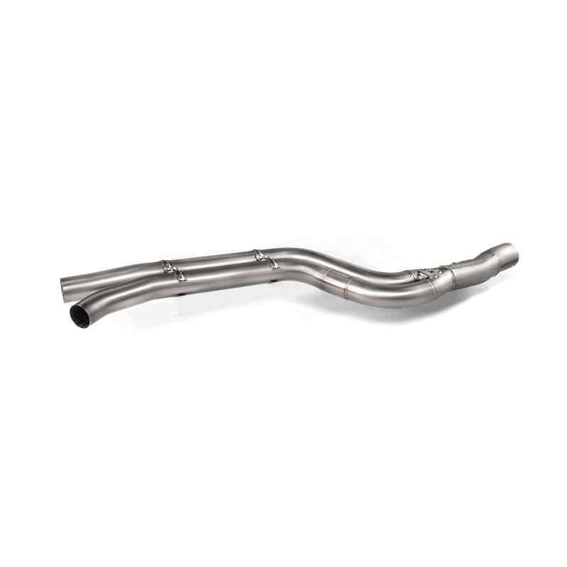 Akrapovic E-TY/SS/1 - AKRE-TY/SS/1 - Akrapovic 2019 Toyota Supra (A90) w/o OPF/GPF Evolution Link Pipe Set (SS) (No Hardware Included) - Shipped in Europe - Tuningsupply.com