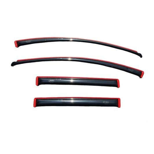 AVS 194141 - AVS194141 - AVS 07-14 Ford Edge Ventvisor In-Channel Front & Rear Window Deflectors 4pc - Smoke - Shipped in Europe - Tuningsupply.com