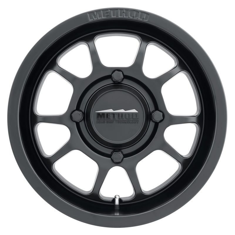 Method Wheels MR40951047555 - MRWMR40951047555 - Method MR409 Bead Grip 15x10 / 5+5/0mm Offset / 4x136 / 106.25mm CB Matte Black Wheel - Shipped in Europe - Tuningsupply.com