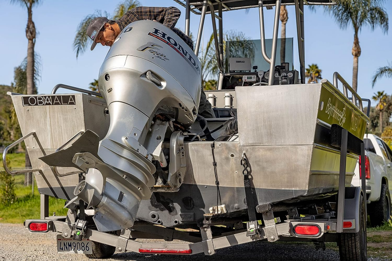 Rhino USA TD-MSTR2X43-BLK - RSATD-MSTR2X43-BLK - Rhino USA Retractable Transom Straps (2 Pack-Black) - Shipped in Europe - Tuningsupply.com