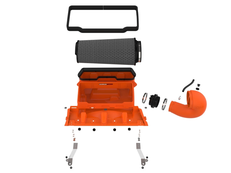 aFe 54-13072KN - AFE54-13072KN - aFe 21-23 RAM 1500 TRX V8-6.2L SC Magnum FORCE Stage2 Orange Edition Cold Air Intake System w/Pro 5R - Shipped in Europe - Tuningsupply.com