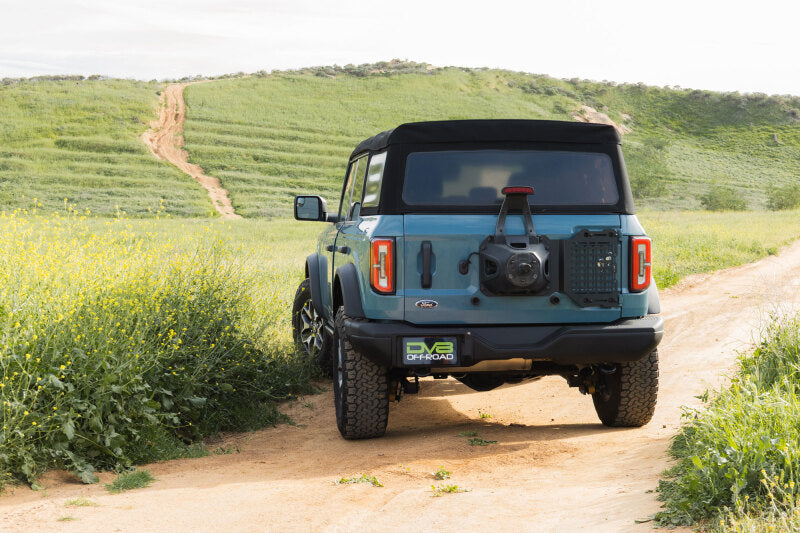 DV8 Offroad TCBR-04 - DVETCBR-04 - DV8 Offroad 2021-2025 Ford Bronco Tailgate Reinforcement Molle Panel - Shipped in Europe - Tuningsupply.com