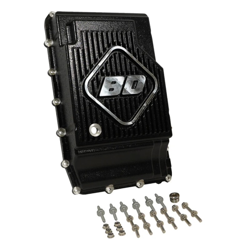 BD Diesel 1061718 - BDD1061718 - BD Diesel 17-24 Ford 10R60/10R80 Deep Sump Transmission Pan Kit - Shipped in Europe - Tuningsupply.com
