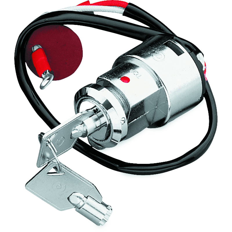 TwinPower 215534 - TWP215534 - Twin Power 91-95 FXDL And Custom Use 2-Wire Round Key Switch Replaces H-D 71428-90A - Shipped in Europe - Tuningsupply.com