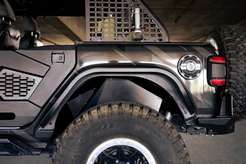 DV8 Offroad - DVEFDJL-07 - DV8 Offroad 18-23 Jeep Wrangler JL Slim Fender Flares - Shipped in Europe - Tuningsupply.com