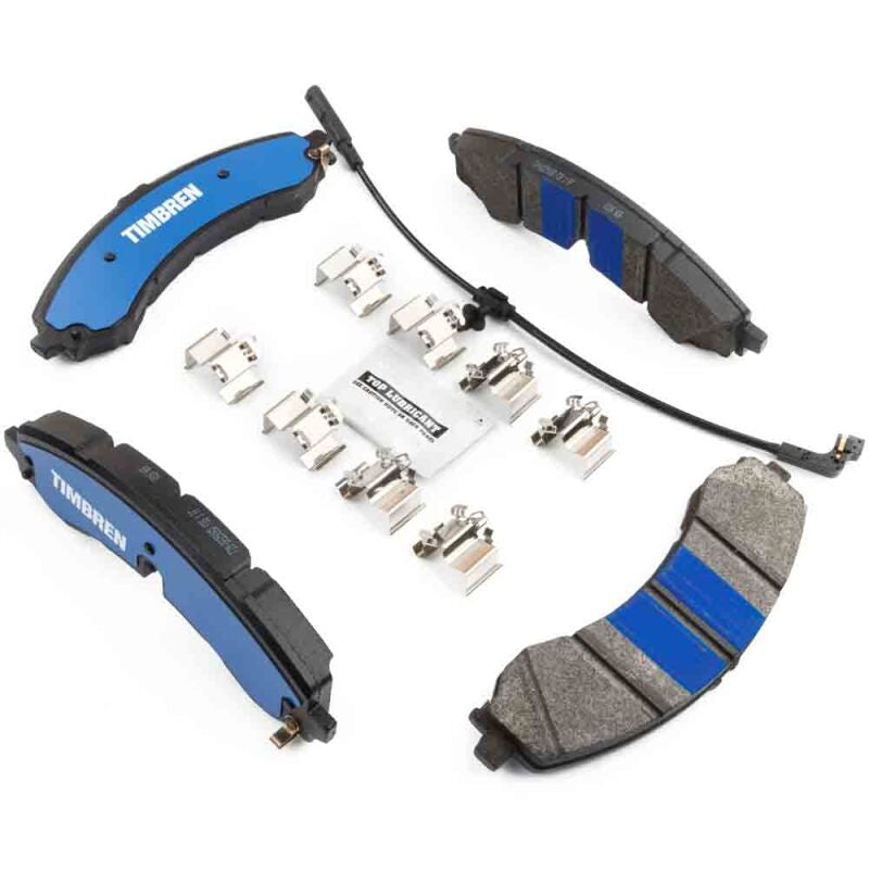 Timbren TIM-D2250SD - TIMTIM-D2250SD - Timbren 20-26 Chevy Silverado 2500/3500 HD BES Severe Duty Semi-Metallic Brake Pads - Front & Rear - Shipped in Europe - Tuningsupply.com