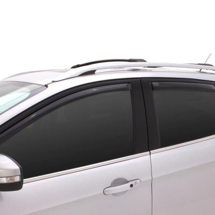 AVS 194248 - AVS194248 - AVS 13-18 Nissan Sentra Ventvisor In-Channel Front & Rear Window Deflectors 4pc - Smoke - Shipped in Europe - Tuningsupply.com