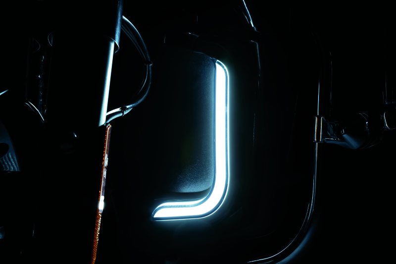 Kuryakyn 2957 - KUR2957 - Kuryakyn Tracer LED Fairing Lower Accents Black - Shipped in Europe - Tuningsupply.com