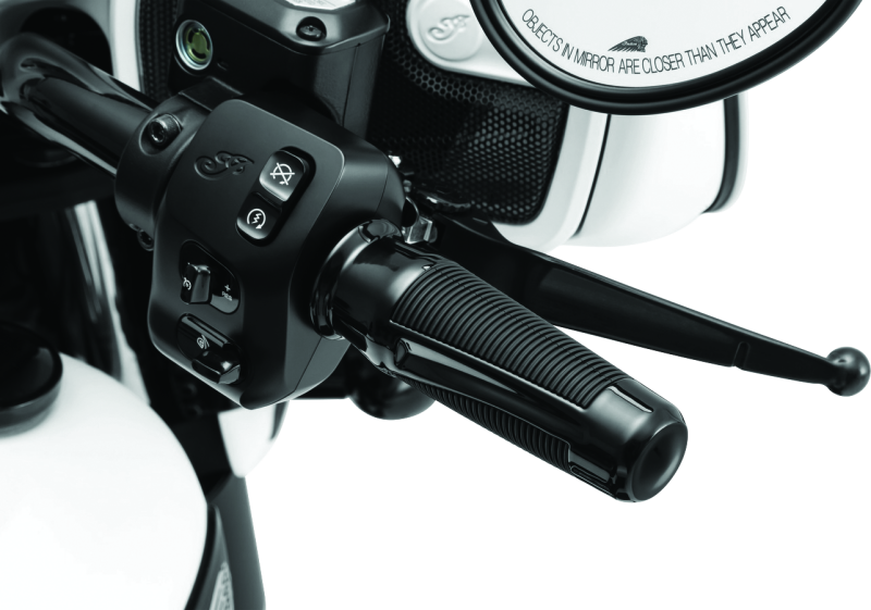 Kuryakyn 5787 - KUR5787 - Kuryakyn Phantom Grips Indian Black - Shipped in Europe - Tuningsupply.com