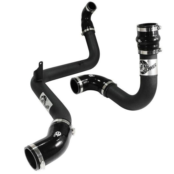 aFe 46-20184-B - AFE46-20184-B - aFe Bladerunner 2.5in Intercooler Hot and Cold Side Tubes, 13-14 Ford Focus ST 2.0L (t) *Black* - Shipped in Europe - Tuningsupply.com