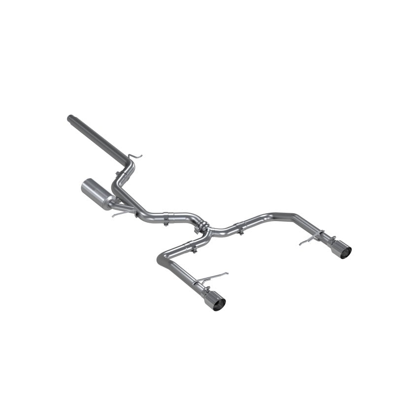 MBRP PS4608304 - MBRPS4608304 - MBRP 19-21 VW Jetta GLI T304 SS 3in Cat-Back Dual Rear Exit Exhaust - Shipped in Europe - Tuningsupply.com