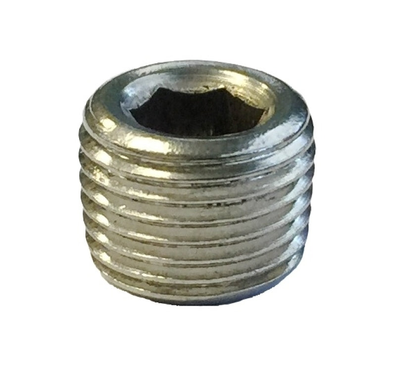 Torque Solution TS-NPT-18.1 - TQSTS-NPT-18.1 - Torque Solution Stainless Steel 1/8 in NPT Plug: Universal Single Plug - Shipped in Europe - Tuningsupply.com
