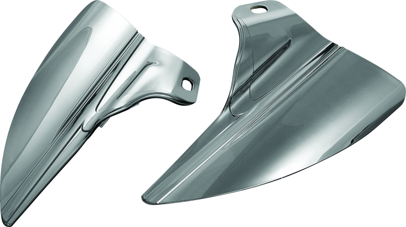 Kuryakyn 1316 - KUR1316 - Kuryakyn Saddle Shields Heat Deflectors 09-Up Touring Smoke - Shipped in Europe - Tuningsupply.com