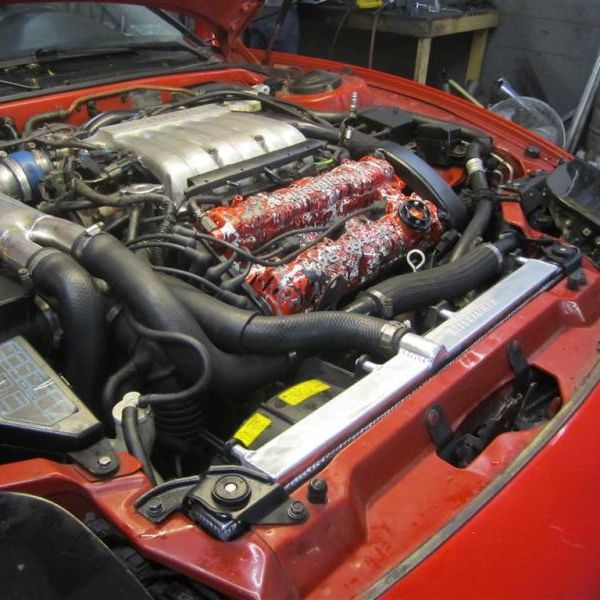 Mishimoto MMRAD-3KGT-91 - MISMMRAD-3KGT-91 - Mishimoto 91-99 Mitsubishi 3000GT Turbo Manual Aluminum Radiator - Shipped in Europe - Tuningsupply.com