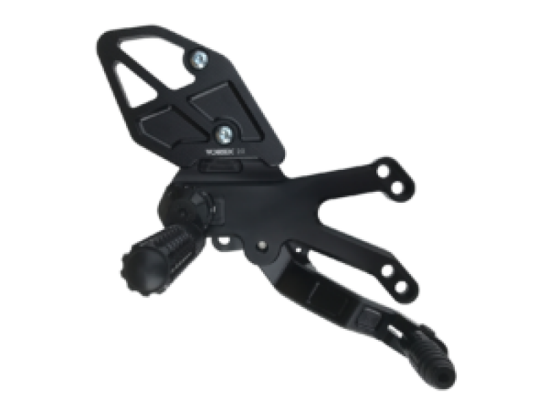 Vortex Racing RS628K - VTXRS628K - Vortex Racing 15-24 Yamaha YZF-R3 Rear Set- Black - Shipped in Europe - Tuningsupply.com
