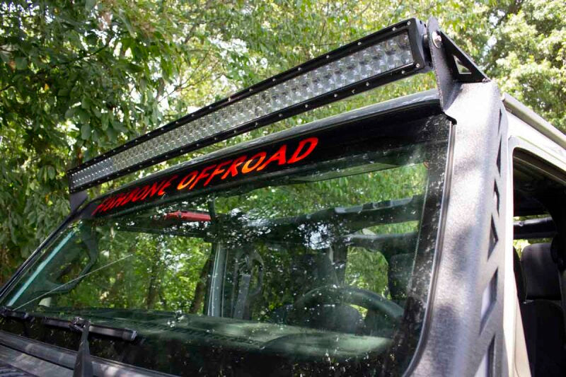 Fishbone Offroad FB21058 - FBOFB21058 - Fishbone Offroad 2018+ Jeep Wrangler JL Windshield Light Bracket - Shipped in Europe - Tuningsupply.com