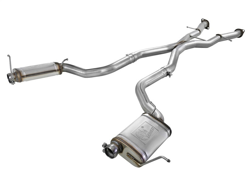 aFe 49-48053 - AFE49-48053 - aFe MACHForce XP Cat-Back Exhaust Stainless No Tips 12-15 Jeep Grand Cherokee SRT/SRT-8 V8 Hemi 6.4L - Shipped in Europe - Tuningsupply.com