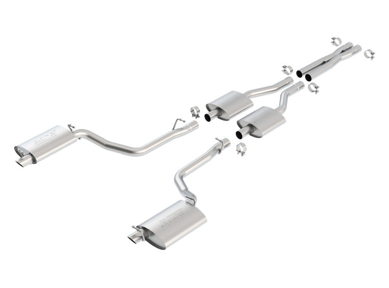 Borla 140443 - BOR140443 - Borla 11-14 Dodge Charger R/T / 11-14 Chrysler 300 C 5.7L V8 AT/MT S-Type SS Catback Exhaust - Shipped in Europe - Tuningsupply.com