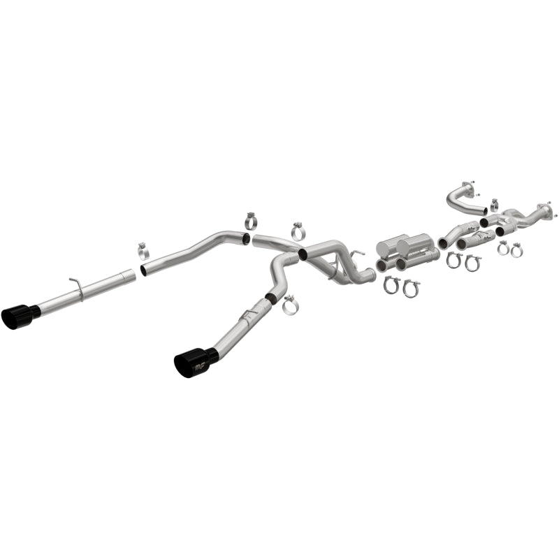 Magnaflow 19704 - MAG19704 - MagnaFlow 2025 Ram 1500 RHO SPEQ Series Black Chrome Cat-Back Performance Exhaust System - Shipped in Europe - Tuningsupply.com