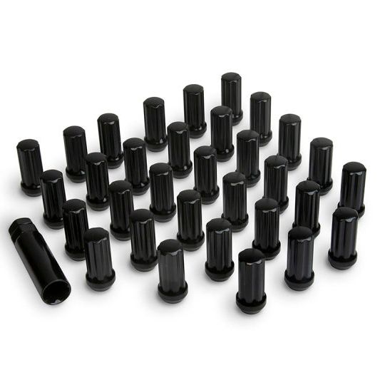 ICON 89141532B - ICO89141532B - ICON Alloys Lug Nut Kit Black - 14x1.5 - 32 Lug Nuts w/ Key - Shipped in Europe - Tuningsupply.com