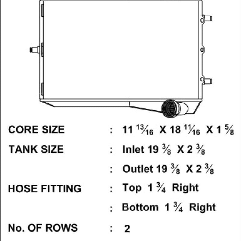 CSF 7055 - CSF7055 - CSF Porsche 911 Turbo/GT2 (996 & 997) Right Side Radiator - Shipped in Europe - Tuningsupply.com