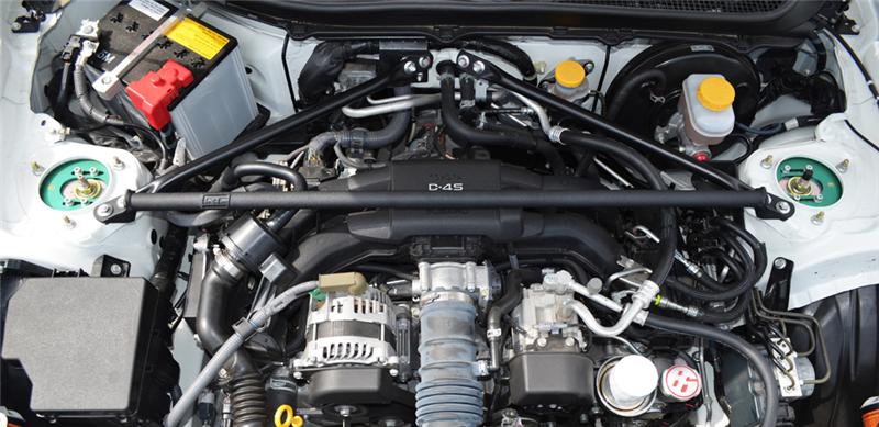 GrimmSpeed 098007 - GRM098007 - GrimmSpeed Subaru BRZ / Scion FR-S Strut Tower Brace - Black - Shipped in Europe - Tuningsupply.com