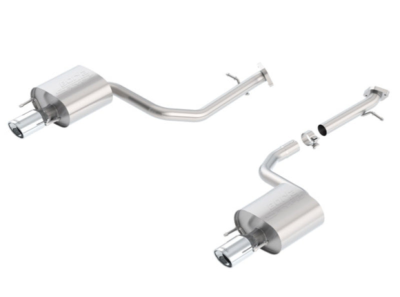 Borla 11898 - BOR11898 - Borla 14-16 Lexus IS 250/350 2.5L/3.5L Automatic/Manual Trans RWD 4 door S-Type Axle back Exhaust - Shipped in Europe - Tuningsupply.com
