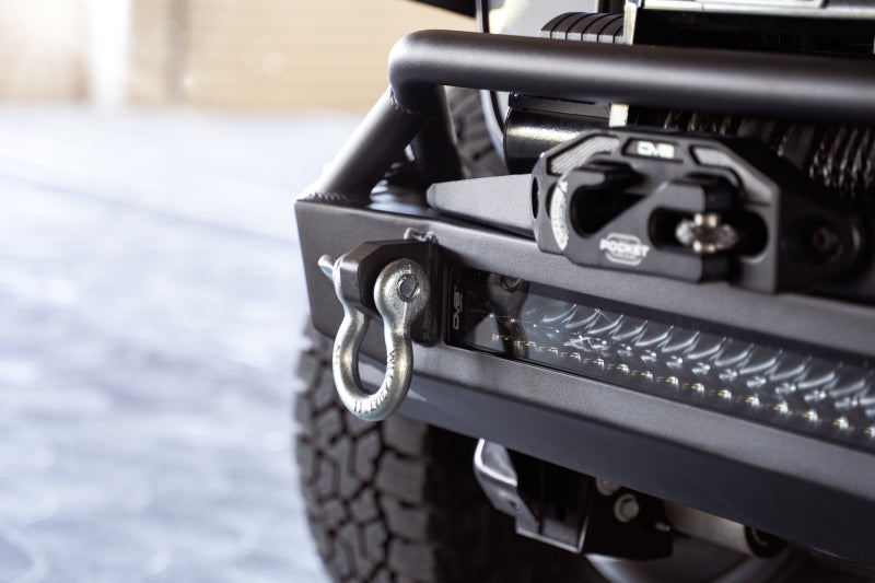 DV8 Offroad FBJL-11 - DVEFBJL-11 - DV8 Offroad 07-23 Jeep Wrangler JK/JL & Gladiator JT FS-1 Series Stubby Front Bumper - Shipped in Europe - Tuningsupply.com