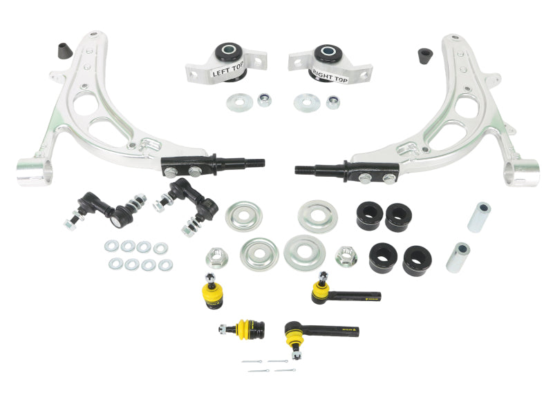 Whiteline KTA290 - WHLKTA290 - Whiteline 02-07 Subaru Impreza WRX Front Lower Control Arm Kit - Shipped in Europe - Tuningsupply.com