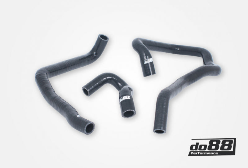 do88 DO88-KIT189S - DOBDO88-KIT189S - do88 Audi/Seat/Volkswagen 2.0T (MQB) Remote Radiator Coolant Hoses (Right) - Black - Shipped in Europe - Tuningsupply.com