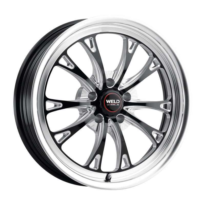 Weld S1578C022N23 - WELS1578C022N23 - Weld Belmont Drag 18x5 / 5x120 BP / ET-23 BS2.1 Gloss Black MIL DIA 78.1 - Shipped in Europe - Tuningsupply.com