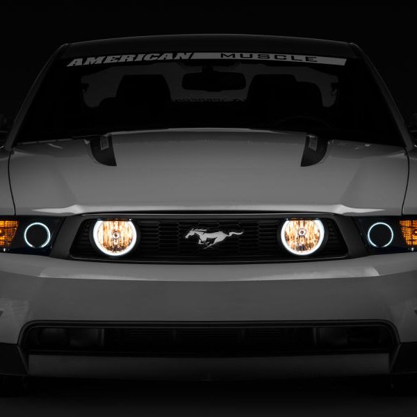 Raxiom 49133 - RAX49133 - Raxiom 05-12 Ford Mustang GT LED Halo Fog Lights (Chrome) - Shipped in Europe - Tuningsupply.com