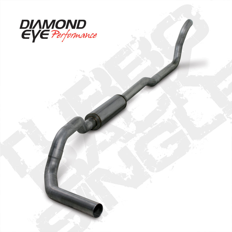 Diamond Eye Performance - DEPK4209S-RP - Diamond Eye KIT 4in Turbo Back MRP SGL SS DDG2X4 89-93 Dodge 5.9L Cummins 2500/3500 - Shipped in Europe - Tuningsupply.com