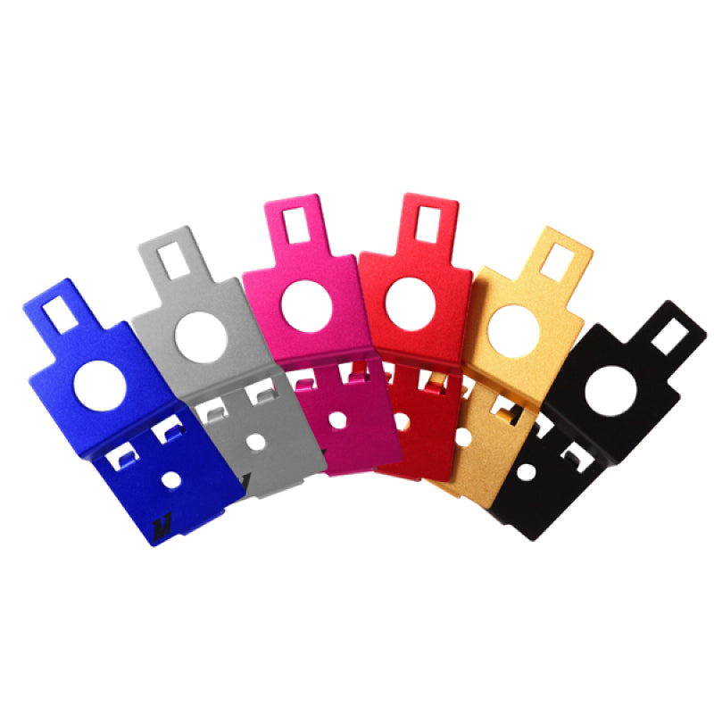 Mishimoto MMRS-SUBI-01ABL - MISMMRS-SUBI-01ABL - Mishimoto 02-07 Subaru Impreza WRX Aluminum Radiator Stay - Anodized Blue - Shipped in Europe - Tuningsupply.com