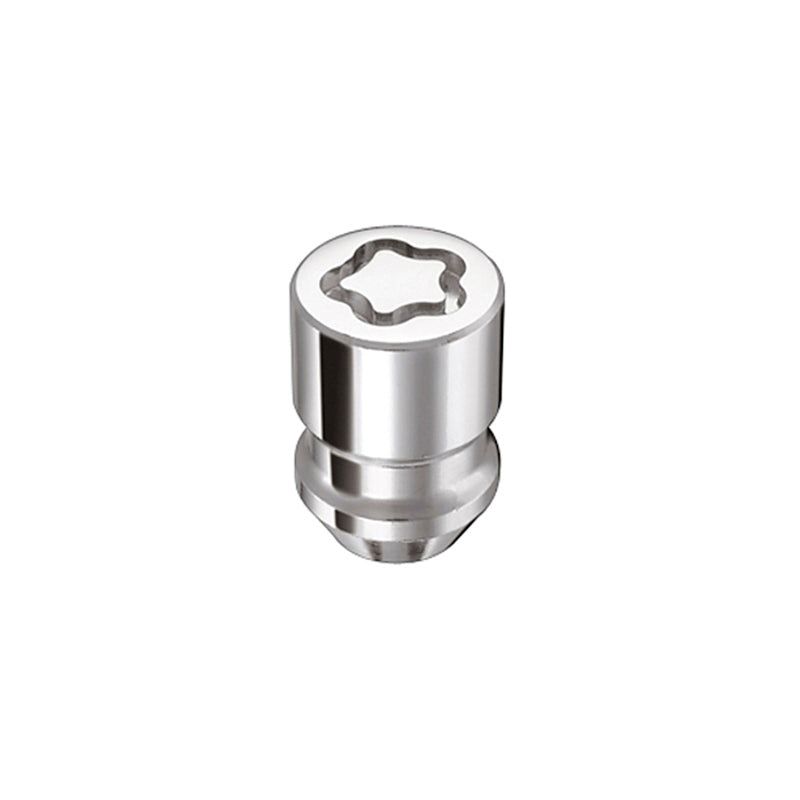 McGard 24557 - MCG24557 - McGard Wheel Lock Nut Set - 5pk. (Cone Seat) M12X1.5 / 13/16 Hex / 1.28in. Length - Chrome - Shipped in Europe - Tuningsupply.com