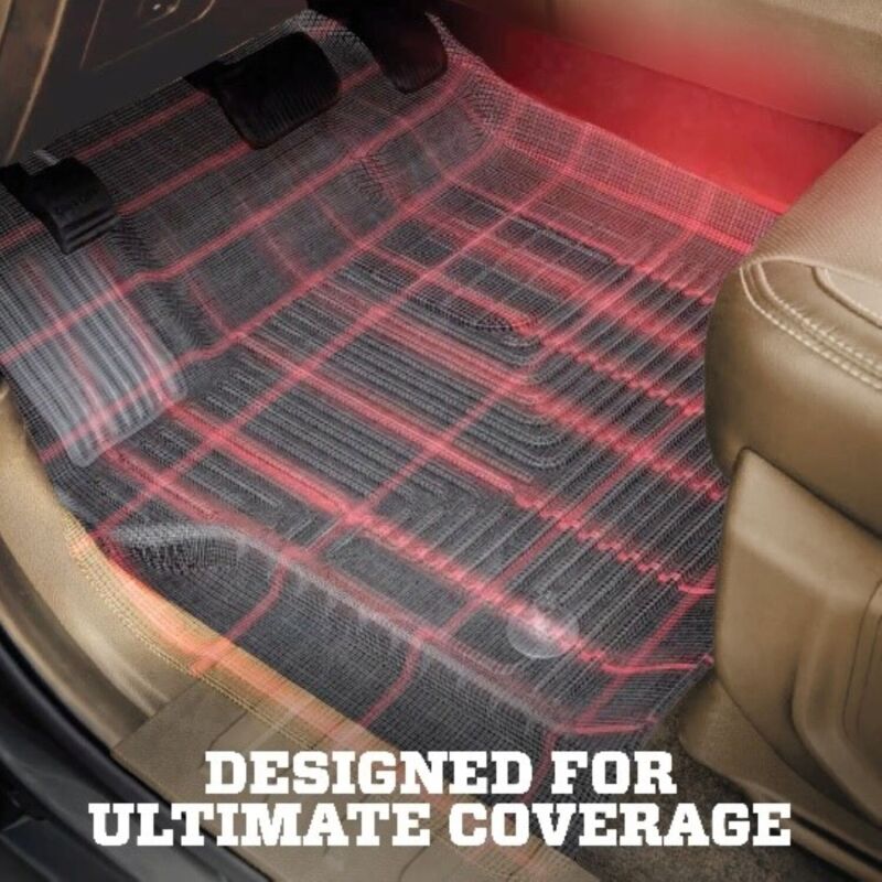 Husky Liners 96191 - HSL96191 - Husky Liners 25-26 Ford Expedition Weatherbeater Front & 2nd Seat Floor Liners - 3 Piece - Black - Shipped in Europe - Tuningsupply.com