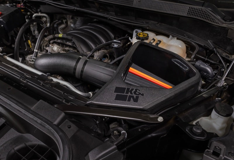 K&N Engineering - KNN50-3110D - K&N 2019+ Chevrolet Silverado 1500 V8 5.3L/6.2L F/L NextGen DryFlow - Shipped in Europe - Tuningsupply.com