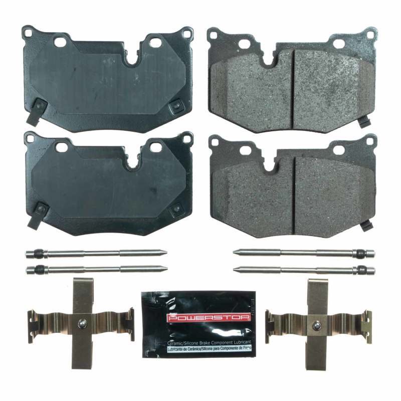 PowerStop Z23-8010 - PSBZ23-8010 - Power Stop 2020 Chevrolet Corvette C8 Z51 Rear Z23 Evolution Sport Brake Pads w/Hardware - Shipped in Europe - Tuningsupply.com