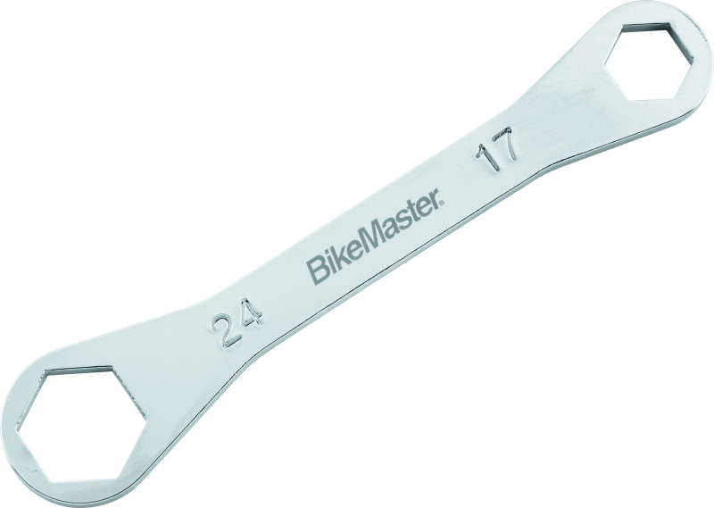 BikeMaster 150337 - BKM150337 - BikeMaster Rider Wrench - 24mm 6-pt x 17mm 6-pt - Shipped in Europe - Tuningsupply.com