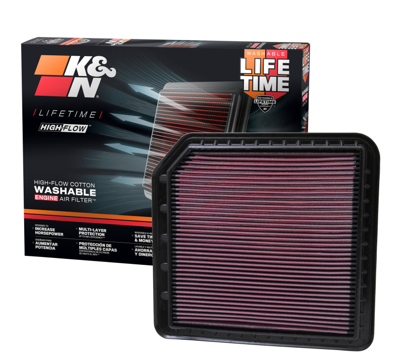 K&N Engineering 33-2456 - KNN33-2456 - K&N Replacement Air Filter 11 Infiniti QX56 5.6L V8 - Shipped in Europe - Tuningsupply.com