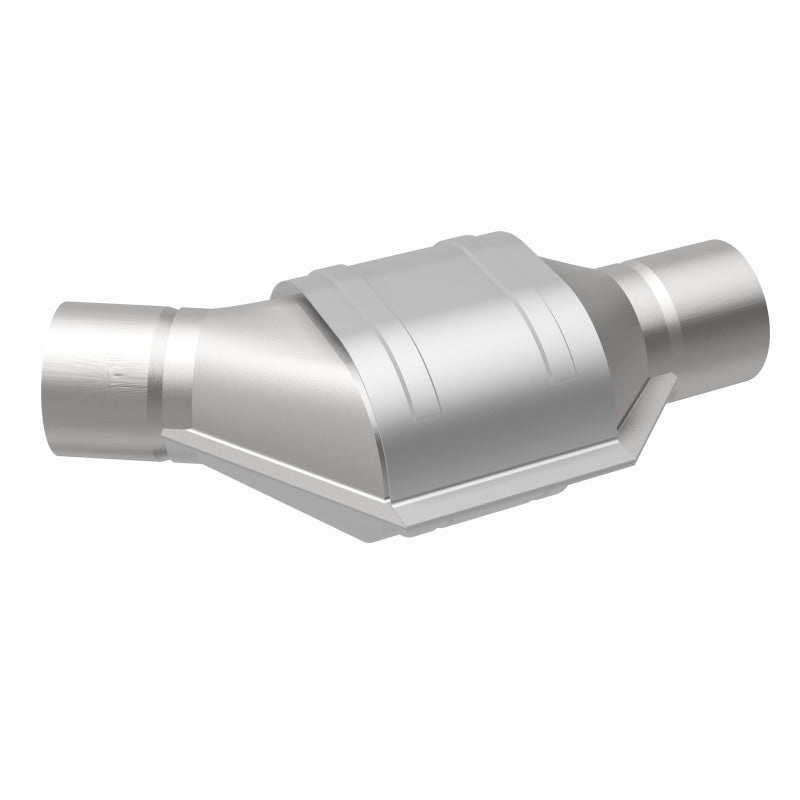 Magnaflow 99176HM - MAG99176HM - MagnaFlow Universal Catalytic Converter 2.50inch Angled Inlet - Shipped in Europe - Tuningsupply.com
